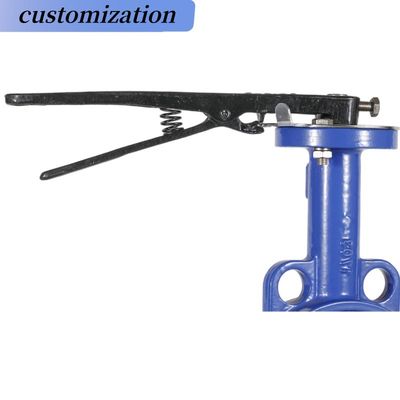 Ventilateurs et raccords de papillons de type wafer personnalisés pour les systèmes de médias à basse température