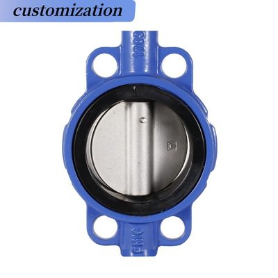 Ventilateurs et raccords de papillons de type wafer personnalisés pour les systèmes de médias à basse température