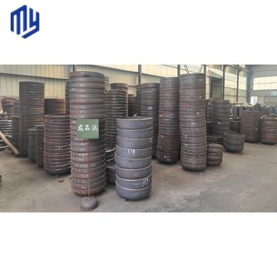 En acier inoxydable 304/316, tête de cuve de pressage pour réservoir de récipient sous pression en acier au carbone ASME