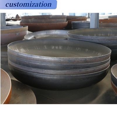 Soutien personnalisé Hydraulique pressé en cercle de la tête de code ellipsoïdale de la tête de la plaque couverture de réservoir