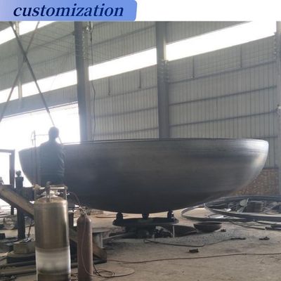 SA516 Gr.70 Tête semi-elliptique en acier au carbone pour les besoins personnalisés de fin de plateau ellipsoïdal