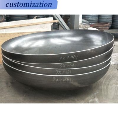 Tête de cuve torisphérique pour tuyaux en acier inoxydable durable