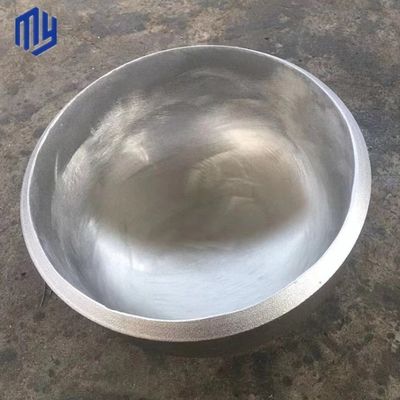 Connexion de soudage demi-balle en aluminium sphère torisphérique tête pour la conception personnalisée