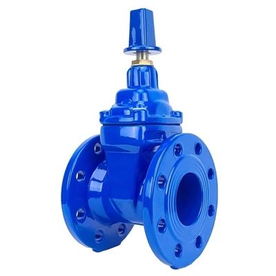 Valve d'entrée de type Y ductile à l'eau avec connexion de bride et matériau en acier inoxydable