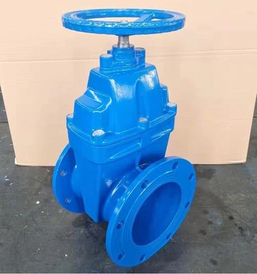 Valve d'entrée de type Y ductile à l'eau avec connexion de bride et matériau en acier inoxydable