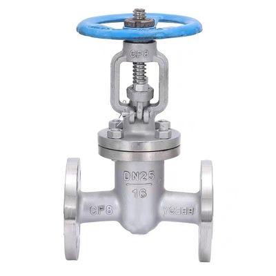 Valves de porte 4 pouces 6 pouces 8 pouces Flange forgé WCB ANSI A105N API6D en acier coulé manuel