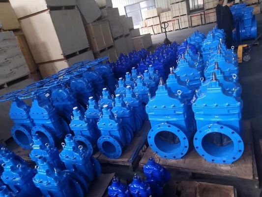 Contrôle manuel 6 pouces SS Lug Wafer type couteau vanne de sortie pour l'eau à haute température