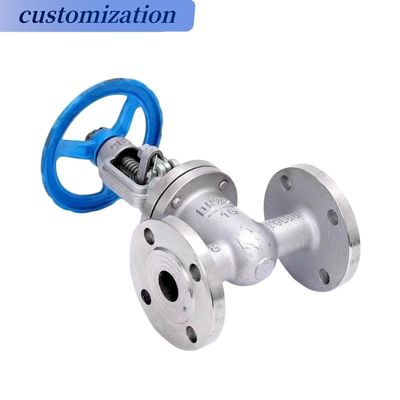 Valve hydraulique de sortie de porte de type flange en fonte avec tige montante et siège élastique