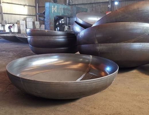 Tête en acier au carbone en forme de cercle pour le soudage dans les réservoirs de stockage