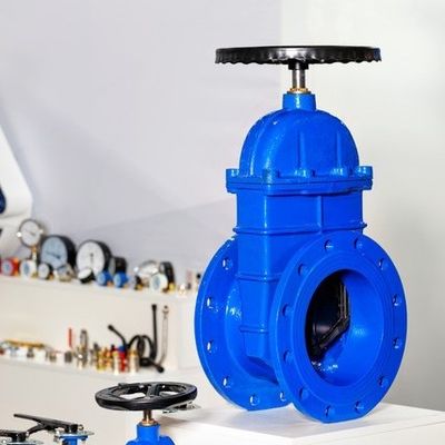 Ventilateur de porte en acier inoxydable et en fonte durable avec taille de port personnalisée
