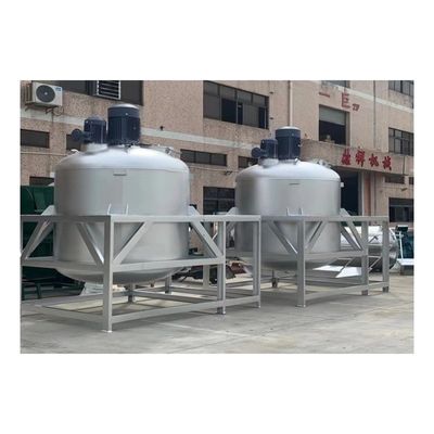 50 MPa Max pression de travail émulsifiant mélangeur de liquide réservoir horizontal en acier inoxydable