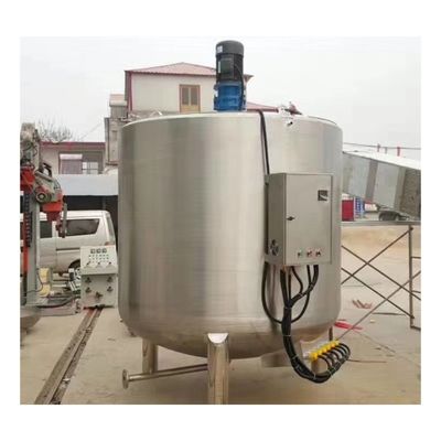 réservoir de stockage de mélangeur de métaux pour la production chimique liquide inoxydable sur mesure