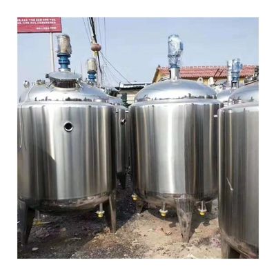 Séparateurs personnalisés réservoir de mélange de chauffage de stockage de liquide chimique inoxydable pour le mélange