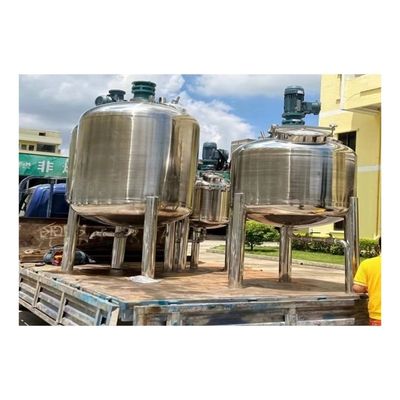 Séparateurs personnalisés réservoir de mélange de chauffage de stockage de liquide chimique inoxydable pour le mélange