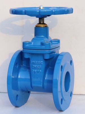Valve de sortie en acier inoxydable avec connexion à flèche et fonctionnement manuel