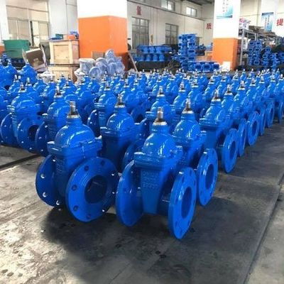 Ventilateur de porte OEM disponible BS515 DIN F4 F5 AWWA Sceau en caoutchouc à tige ductile non montante