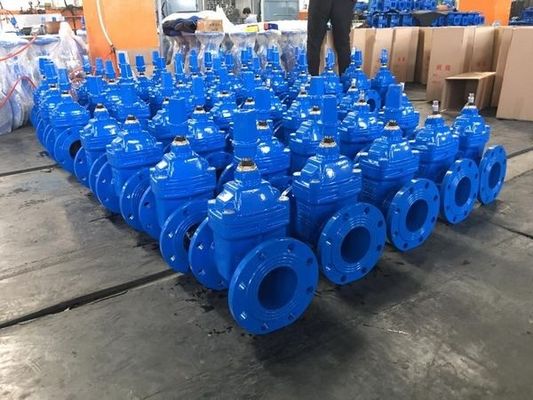 Ventilateur de porte OEM disponible BS515 DIN F4 F5 AWWA Sceau en caoutchouc à tige ductile non montante