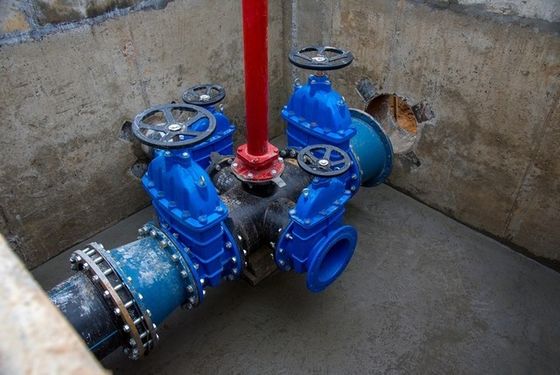Ventilateurs de porte de la tige à extrémité de bride non montantes pour conduites à température moyenne