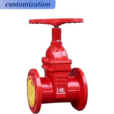Taille de port personnalisée DN40-DN1200 OS Y Métal siège valve de porte à bride pour le système d'eau