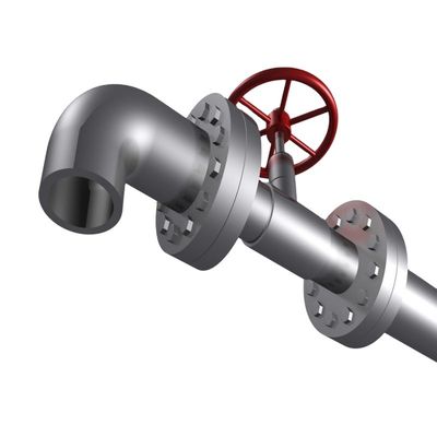 Taille du port PN16 DN50-DN600 Manuel Ductile Fer à eau de coin de porte en acier inoxydable