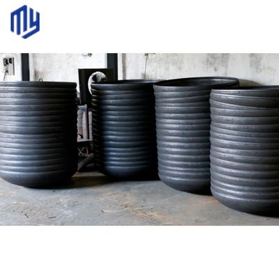 6 mm 800 mm tête de réservoir de pressage à froid en forme de cône en forme de plateau forgé avec code de tête hexagonale