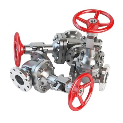 Valve de vérification à plaque unique de levage de plaque Pn25 DN 50 en acier inoxydable