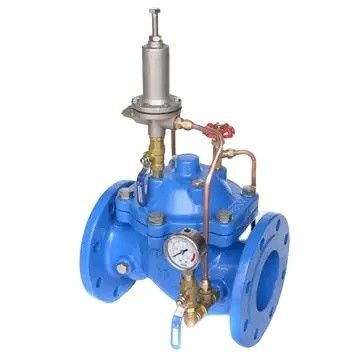 Valve réductrice de pression conçue de manière efficace avec valve de régulation de dégagement