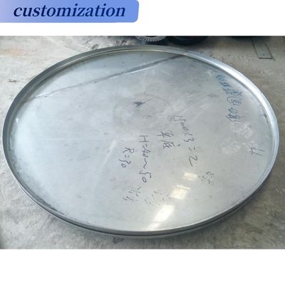 ASME 2 1 Têtes plates à tête elliptique à flancs pour la fabrication dans le même secteur