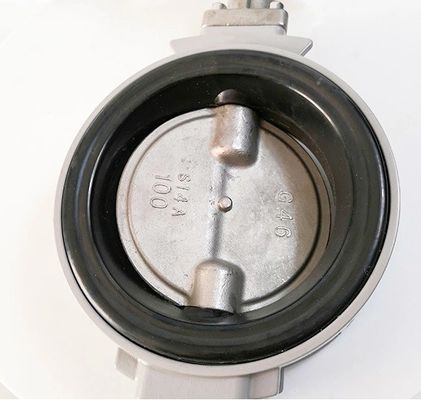 Personnalisation JIS 5K 10K EPDM siège en caoutchouc alliage d'aluminium Manche Kitz soupape papillon