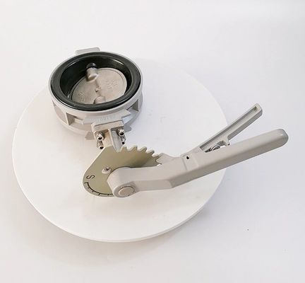 Personnalisation JIS 5K 10K EPDM siège en caoutchouc alliage d'aluminium Manche Kitz soupape papillon
