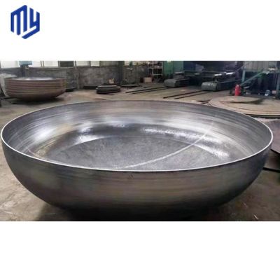 Standard de l'industrie Asme Vaisseau sous pression en acier au carbone Fin de fond plat Tête sphérique