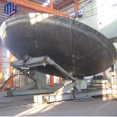 Standard de l'industrie Asme Vaisseau sous pression en acier au carbone Fin de fond plat Tête sphérique