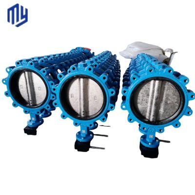 Valve papillon de type lug avec taille de port et caractéristiques de sécurité personnalisées