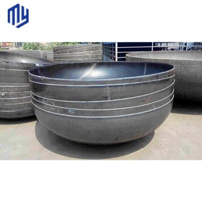Code de tête de cercle égal SS304 SS316L Fin de tuyau en acier inoxydable Tête de réservoir