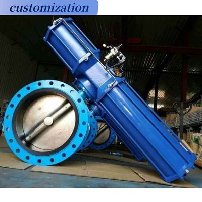 Valve de commande de l'actionneur pneumatique avancé pour valves et raccords de papillons personnalisés