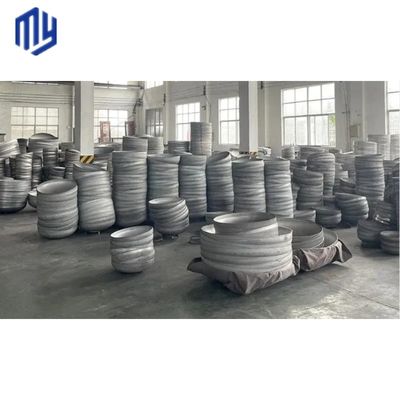 Pipe soudée en acier inoxydable SCH80 Pipe End Cap Cercle de coulée de tête elliptique