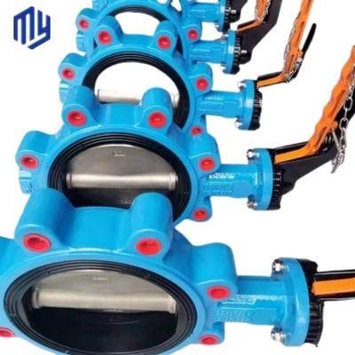 Ventilateurs papillons d'actionneur pneumatique personnalisés et raccords pour les exigences personnalisées
