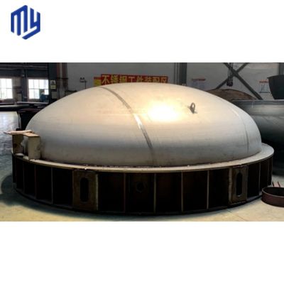 Tête de plaque sphérique elliptique en acier inoxydable en acier au carbone standard ASME pour réservoirs