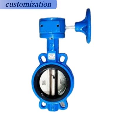 Valve papillon en fonte idéale pour le contrôle de basse température dans les opérations de centre de plaquettes