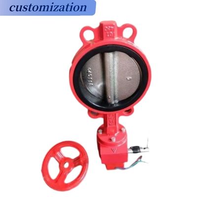 Valve papillon en fonte idéale pour le contrôle de basse température dans les opérations de centre de plaquettes