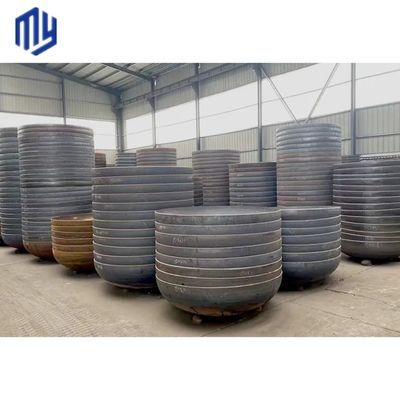 Tête elliptique en acier au carbone 2 1 réservoir de mélange finition avec capot de finition de coulée DIN28013