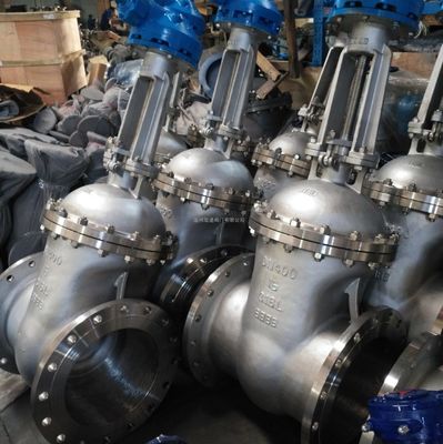 Valve de porte à tige en acier durable ANSI / acier inoxydable pour les systèmes d'eau au gaz de pétrole