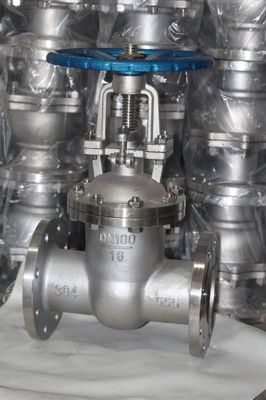 Valve de porte à tige en acier durable ANSI / acier inoxydable pour les systèmes d'eau au gaz de pétrole