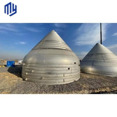 OBM personnalisé Assistance personnalisée Tête conique en acier au carbone pour réservoir de stockage