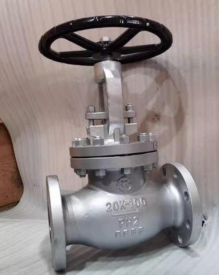 Valve à globe à brides en acier inoxydable pour les applications à haute pression et la durabilité