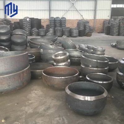 Tête conique de réservoir ASME de conception égale avec connexion de bride et matériau en acier au carbone