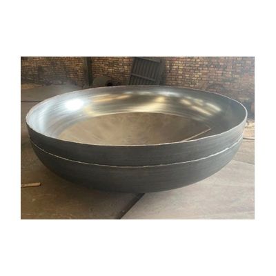 Réservoir de stockage de tuyaux d'acier Elliptique Réservoir de stockage de tuyaux d'acier Tête torisphérique avec connexion de soudage OEM
