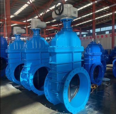 Ventilateur électrique de porte à flèche installé en fer forgé Pn16