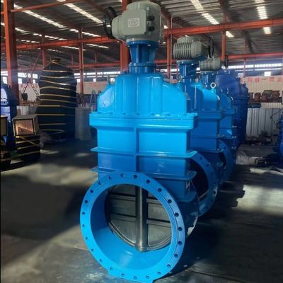 Ventilateur électrique de porte à flèche installé en fer forgé Pn16