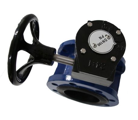 Ventilateur papillon à double bride pour l'eau avec siège manuel remplaçable EPDM/NBR en caoutchouc